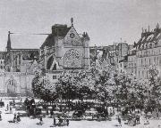 The Church of St Germain i-Auxerrois in Paris, Claude Monet
